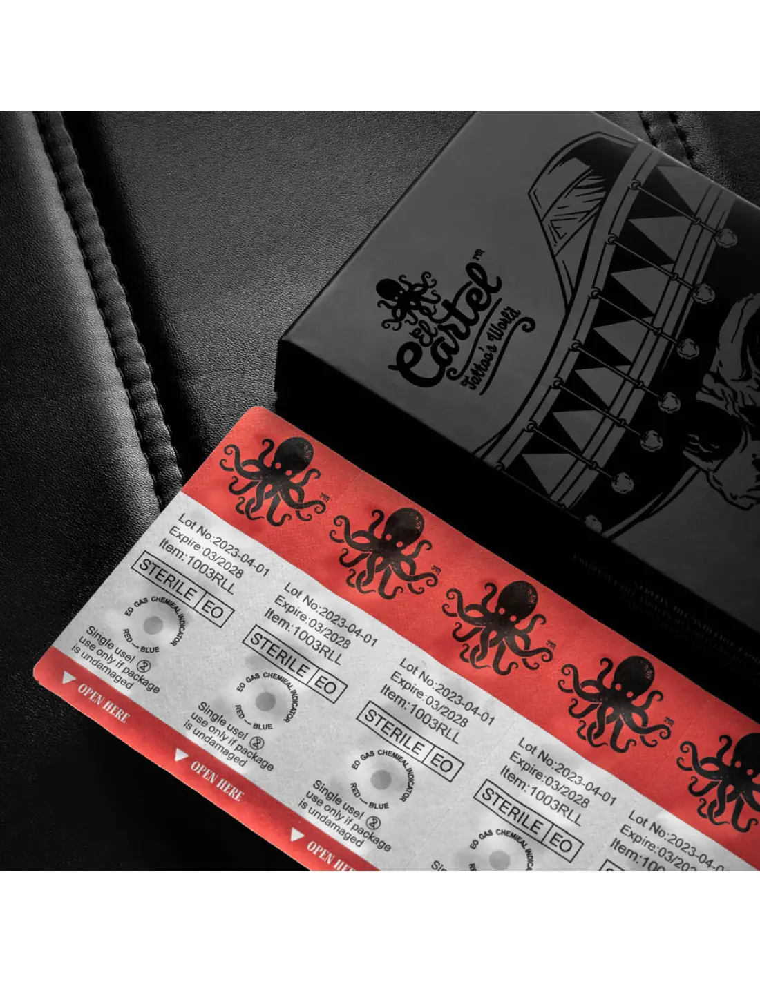 Tattoo cartridge El Cartel V2 - 0,30 15RM ShortTaper 10szt. 