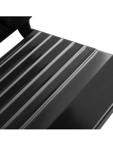 Poltrona da barbiere professionale Eleganzo Black Extra