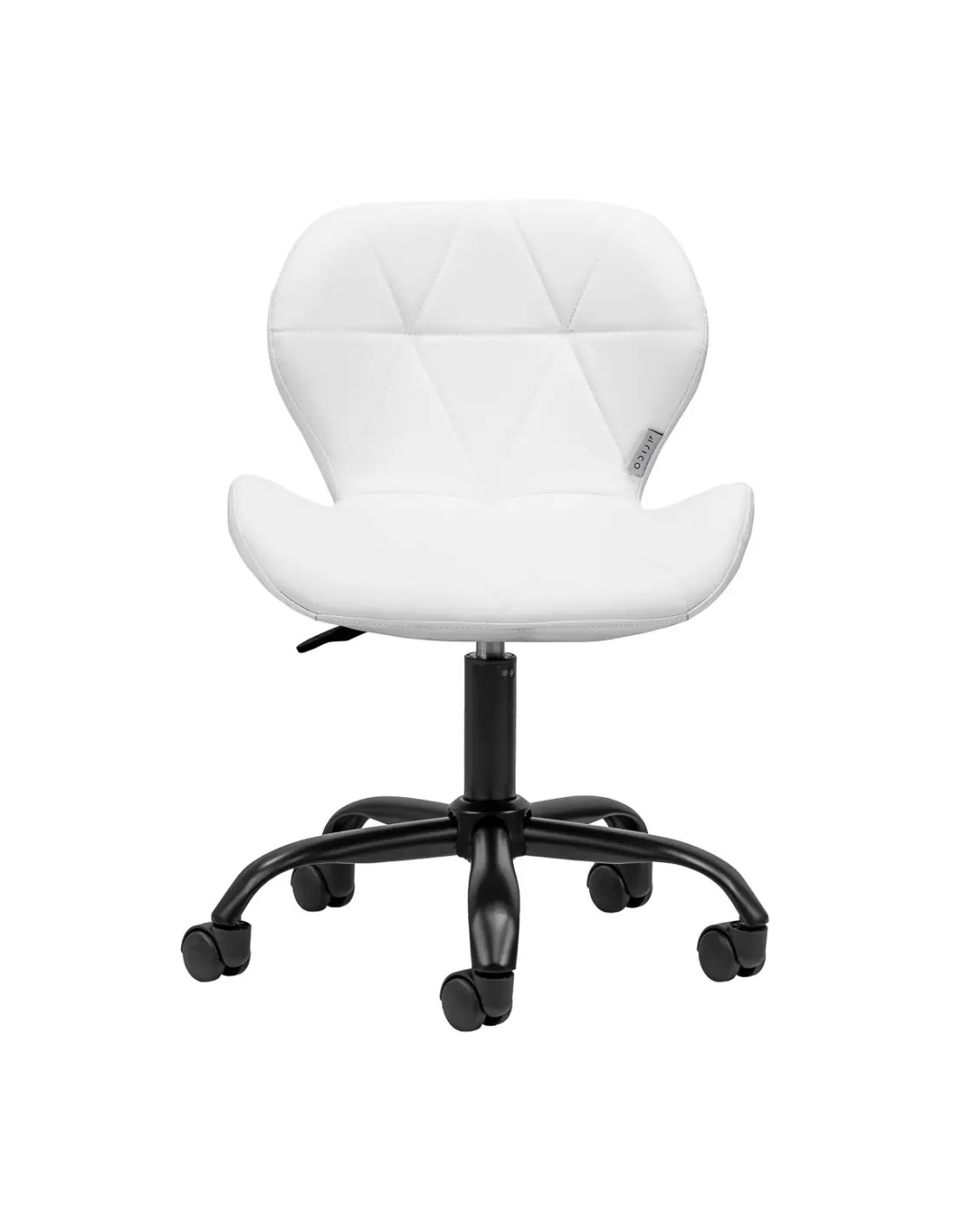 Sgabello cosmetico bianco Elegancia 