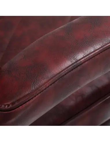 Fotel fryzjerski Diamond Steel Bordeaux – Elegance & Power Chrome