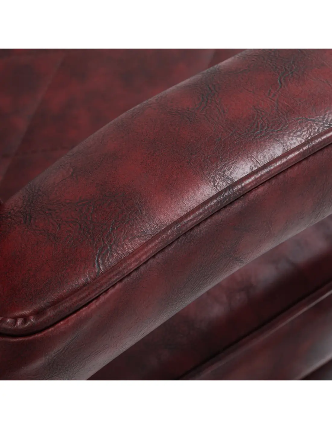 Fotel fryzjerski Diamond Steel Bordeaux – Elegance & Power Chrome