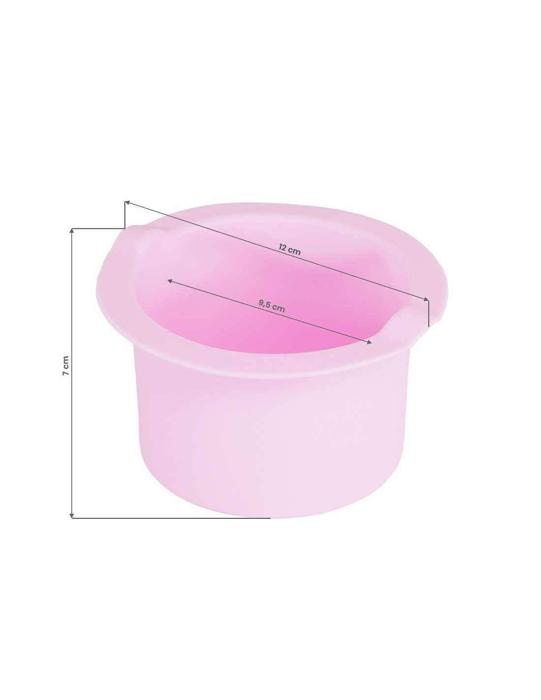 Wachserhitzer iWax Flower Rose 40W 450ml Abmessungen anzeigen Wachsbehälter