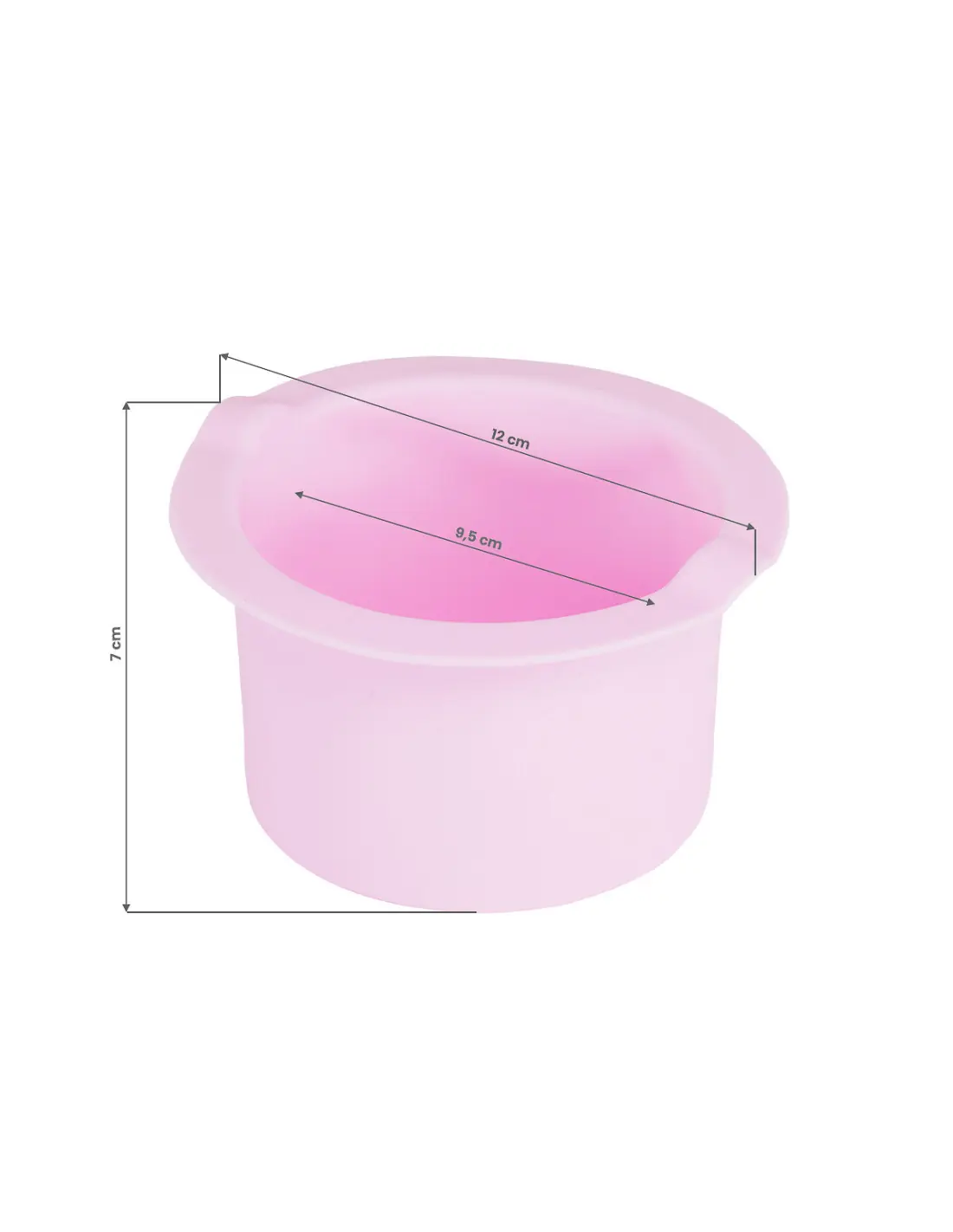 Podgrzewacz do wosku iWax Flower Rose 40W 450ml zobacz wymiary pojemnika na wosk