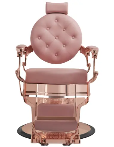 Silla de barbero rosa Florence