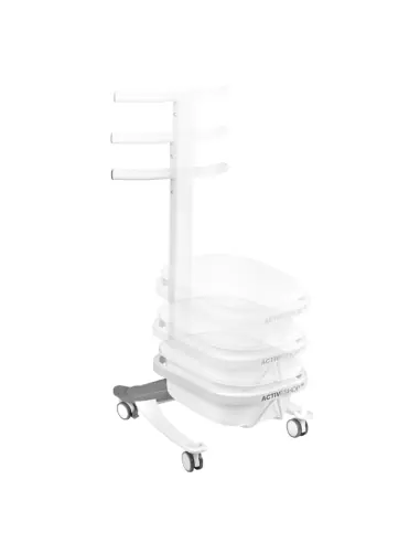 Bassine Bain Pieds Pédicure Lift sur Roulettes: Confort Moderne & Hygiène pour Centres Bien-Être