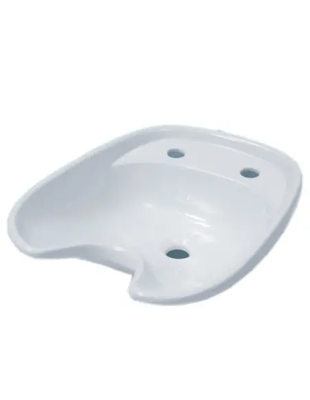 Bassine pour bac à shampoing Blanc