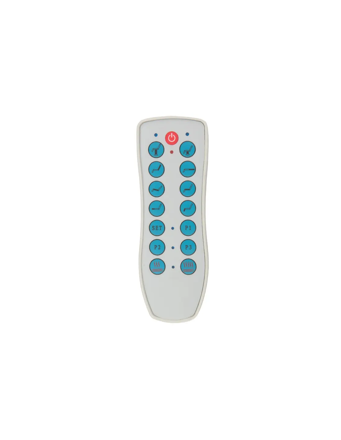 Fauteuil Pédicure Électrique Chauffant Ancona Gris 4 Moteurs Pro 