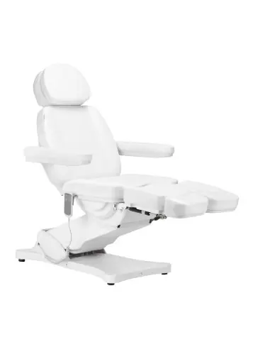 Torino White 2 Motor Pro Esthetische Elektrische Fauteuil