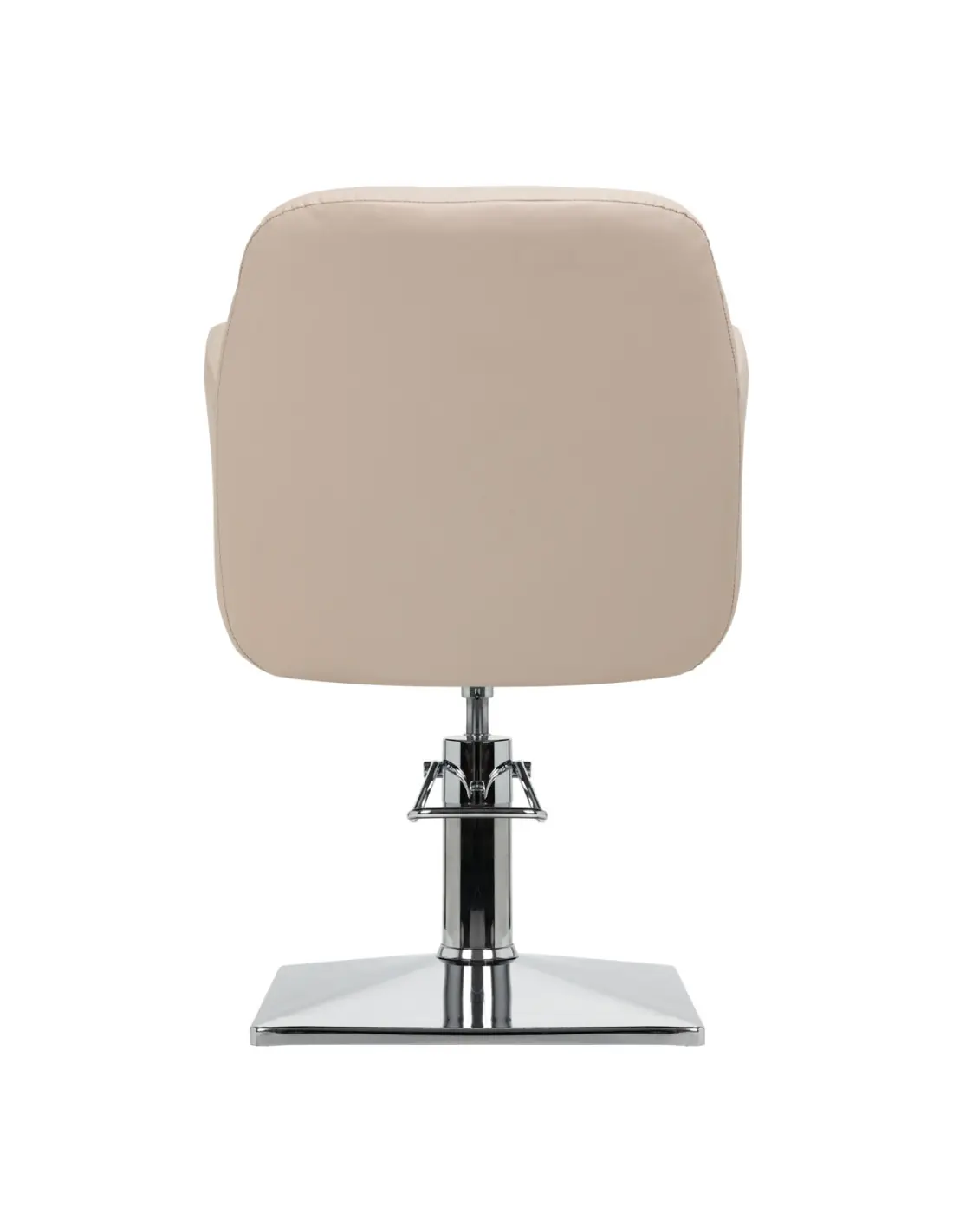 Sillón de peluquería HydroSquare Verona Beige Chrome Pro 