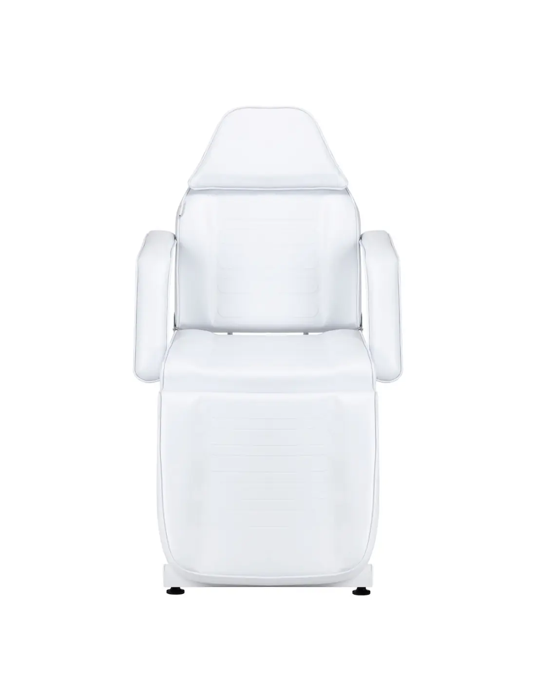 Sillón de belleza profesional giratorio hidráulico manual blanco