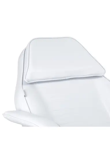 Sillón de belleza profesional giratorio hidráulico manual blanco