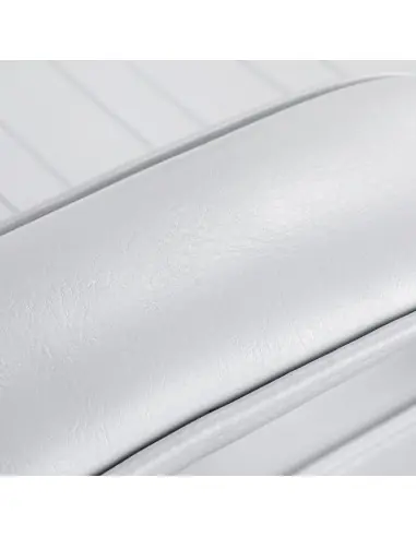Sillón de belleza profesional giratorio hidráulico manual blanco