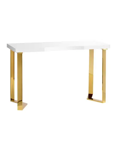 Table de Manucure Élégance Dorée Solo 