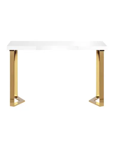 Table de Manucure Élégance Dorée Solo 