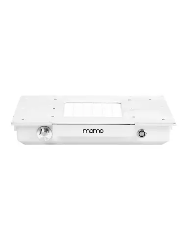 Golden Elegance Manicure Table White Top & Integrated 48W Vacuum Cleaner
