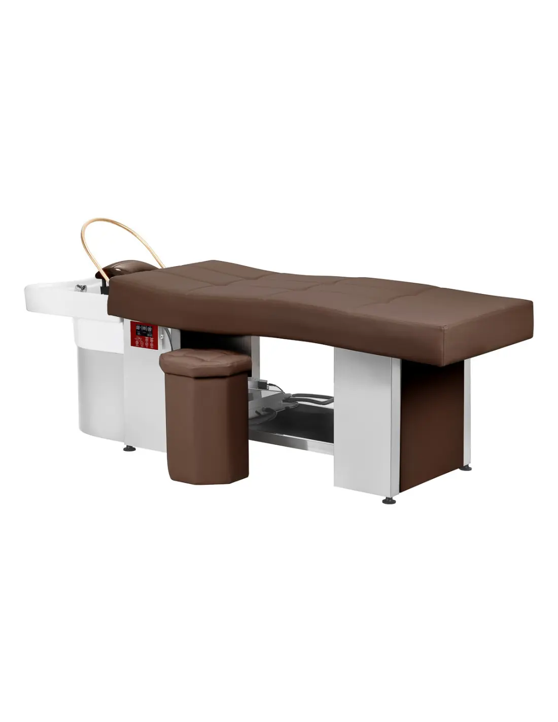 Lit Head Spa professionnel Marron Anion Vapeur Relax Pro 