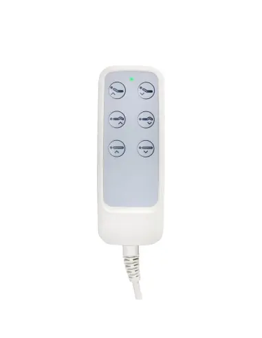 Fotel elektryczny Firenze Aesthetic z czarnym drewnem i 3 silnikami Pro