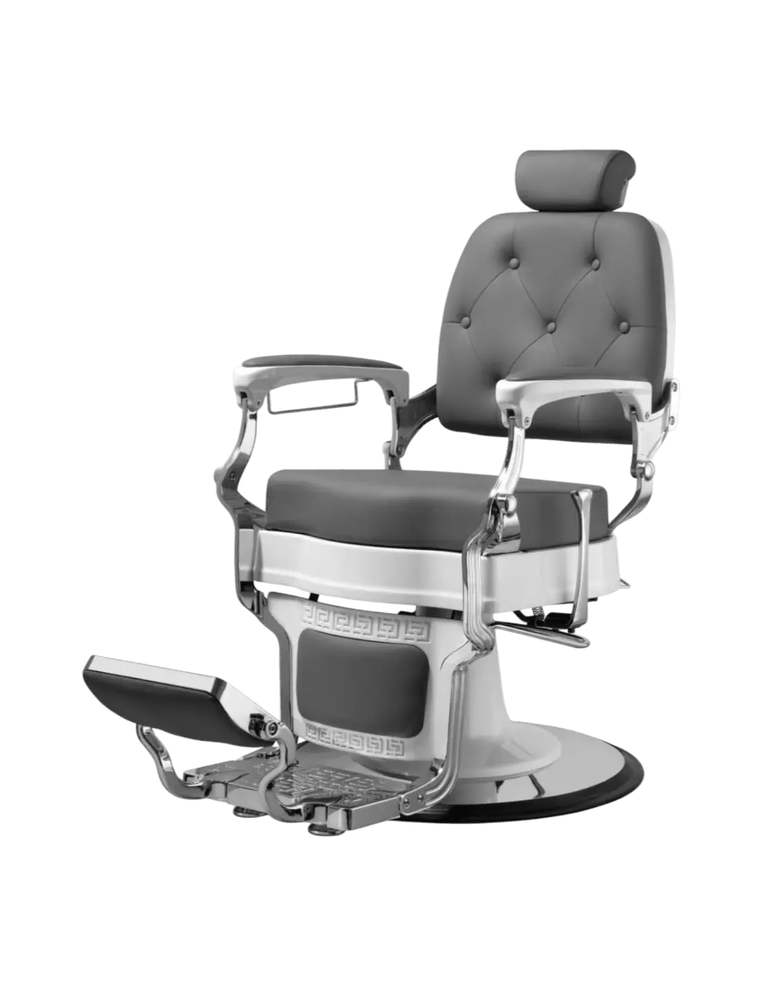 Silla de barbero gris Arizona