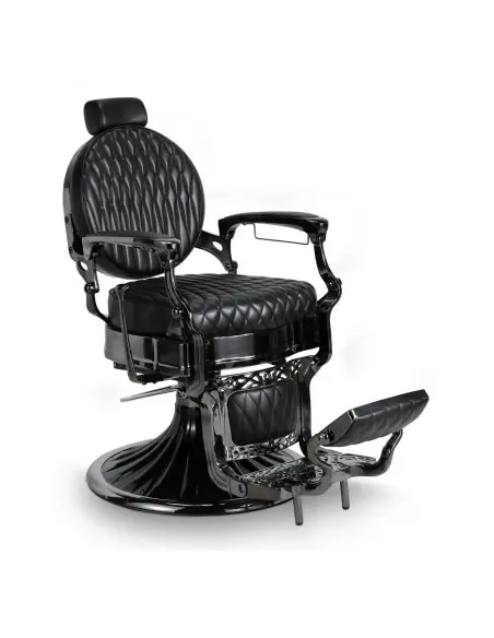 Axis Black Barber chair – Haute Couture Design & Professional Comfort