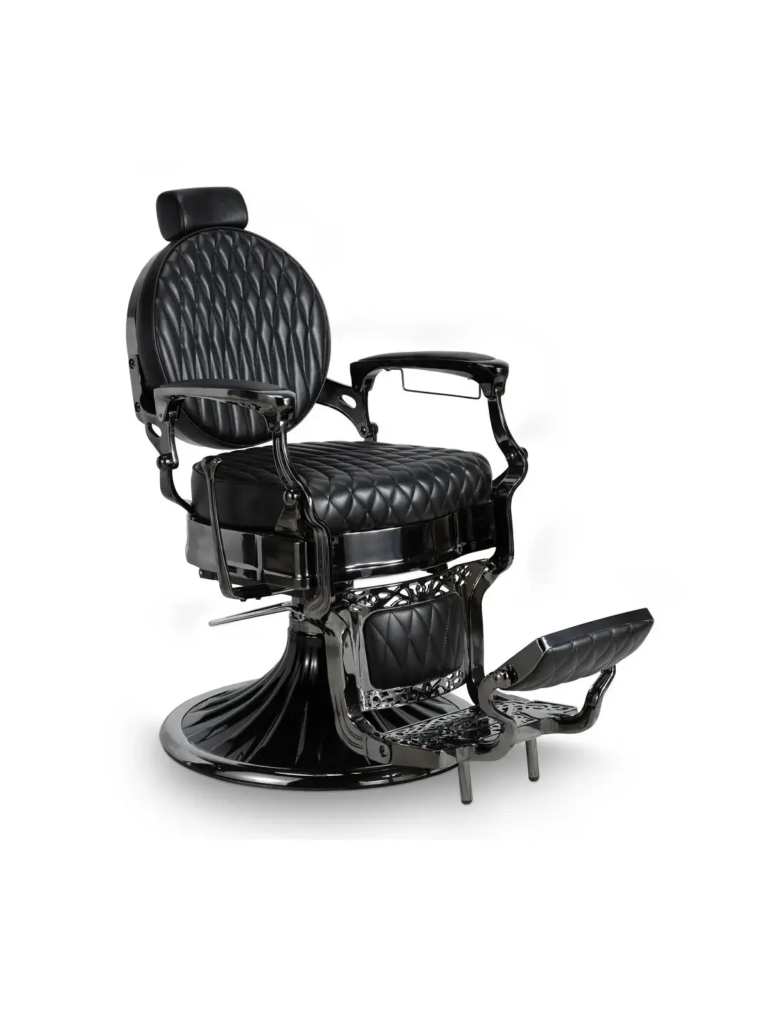 Fauteuil Barbier Axis Noir – Design Haute Couture & Confort Pro