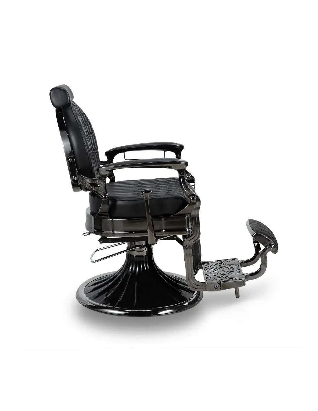 Fauteuil Barbier Axis Noir – Design Haute Couture & Confort Pro
