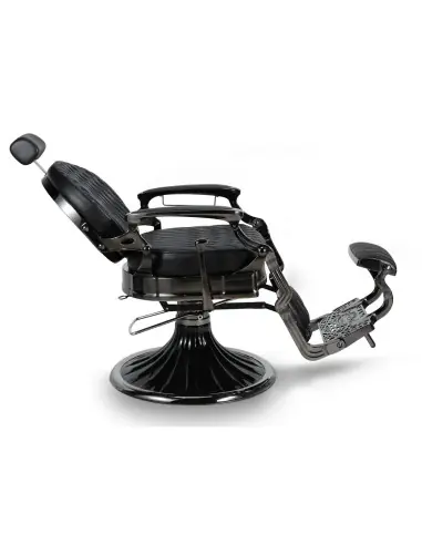 Fauteuil Barbier Axis Noir – Design Haute Couture & Confort Pro