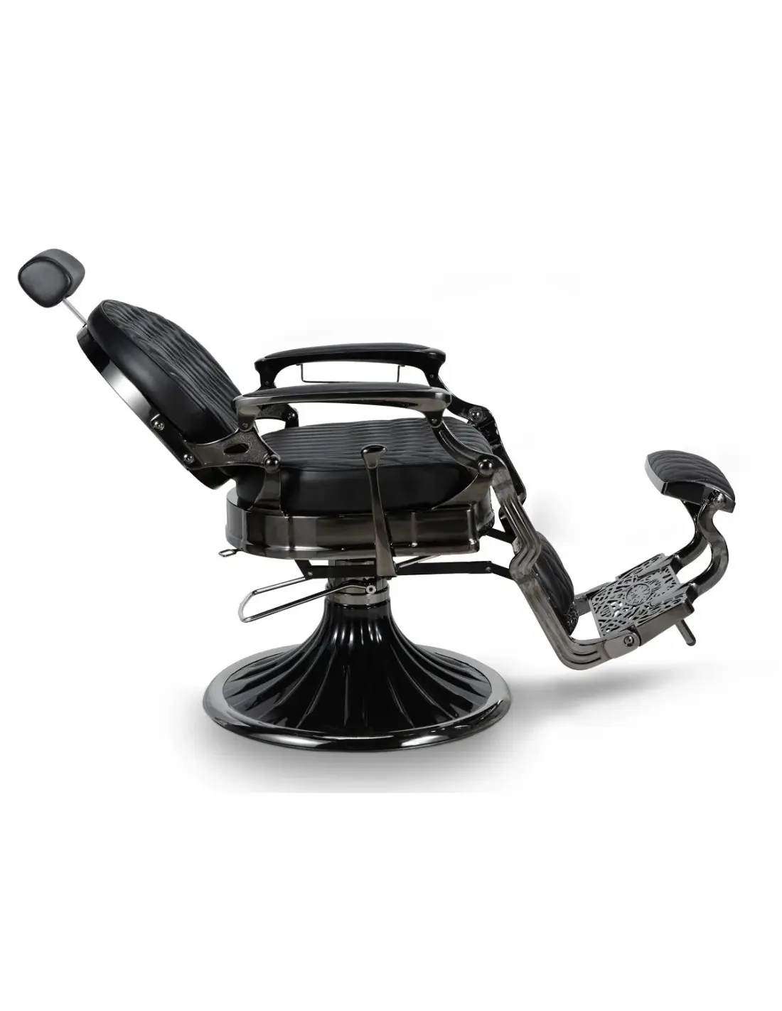 Fauteuil Barbier Axis Noir – Design Haute Couture & Confort Pro