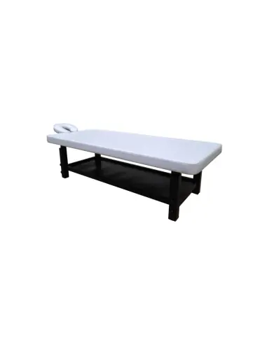 Height-adjustable Ayurvedic massage table for beauticians - comfort and modern design