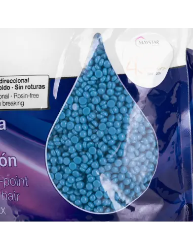 Depilflax 100 cire épilatoire douce perles Ultraflex bleu 1kg | Préférée par les esthéticiennes