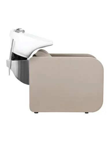 Bac a Shampoing Bac de Lavage Capillaire avec repose-pieds Bellagio Relax – Confort, Ergonomie et Design Premium 