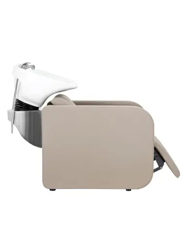 Bac a Shampoing Bac de Lavage Capillaire avec repose-pieds Bellagio Relax – Confort, Ergonomie et Design Premium 