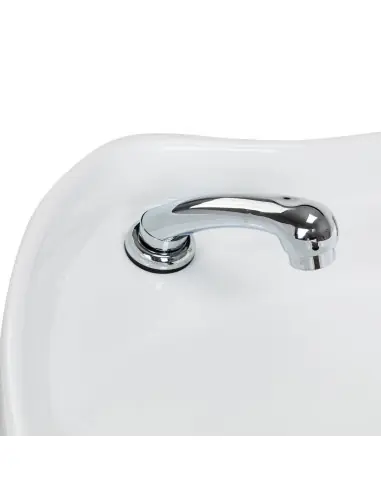 Bac a Shampoing Bac de Lavage Capillaire avec repose-pieds Bellagio Relax – Confort, Ergonomie et Design Premium 