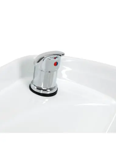 Bac a Shampoing Bac de Lavage Capillaire avec repose-pieds Bellagio Relax – Confort, Ergonomie et Design Premium 