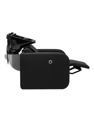 Bellagio Black Massaging Hair Washing Basin – front view