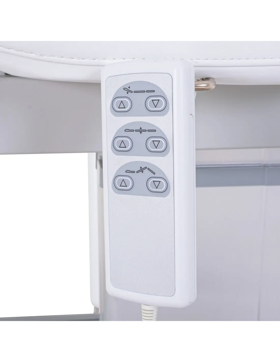 Lettino da massaggio elettrico Chiara - 3 motori, LED, impostazioni ergonomiche, comfort spa