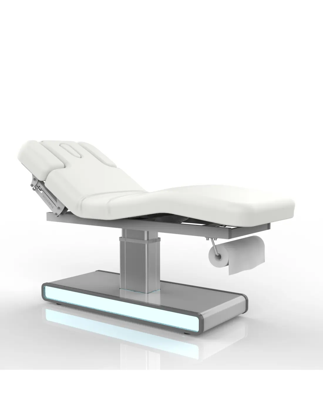 Lettino da massaggio elettrico Chiara - 3 motori, LED, impostazioni ergonomiche, comfort spa