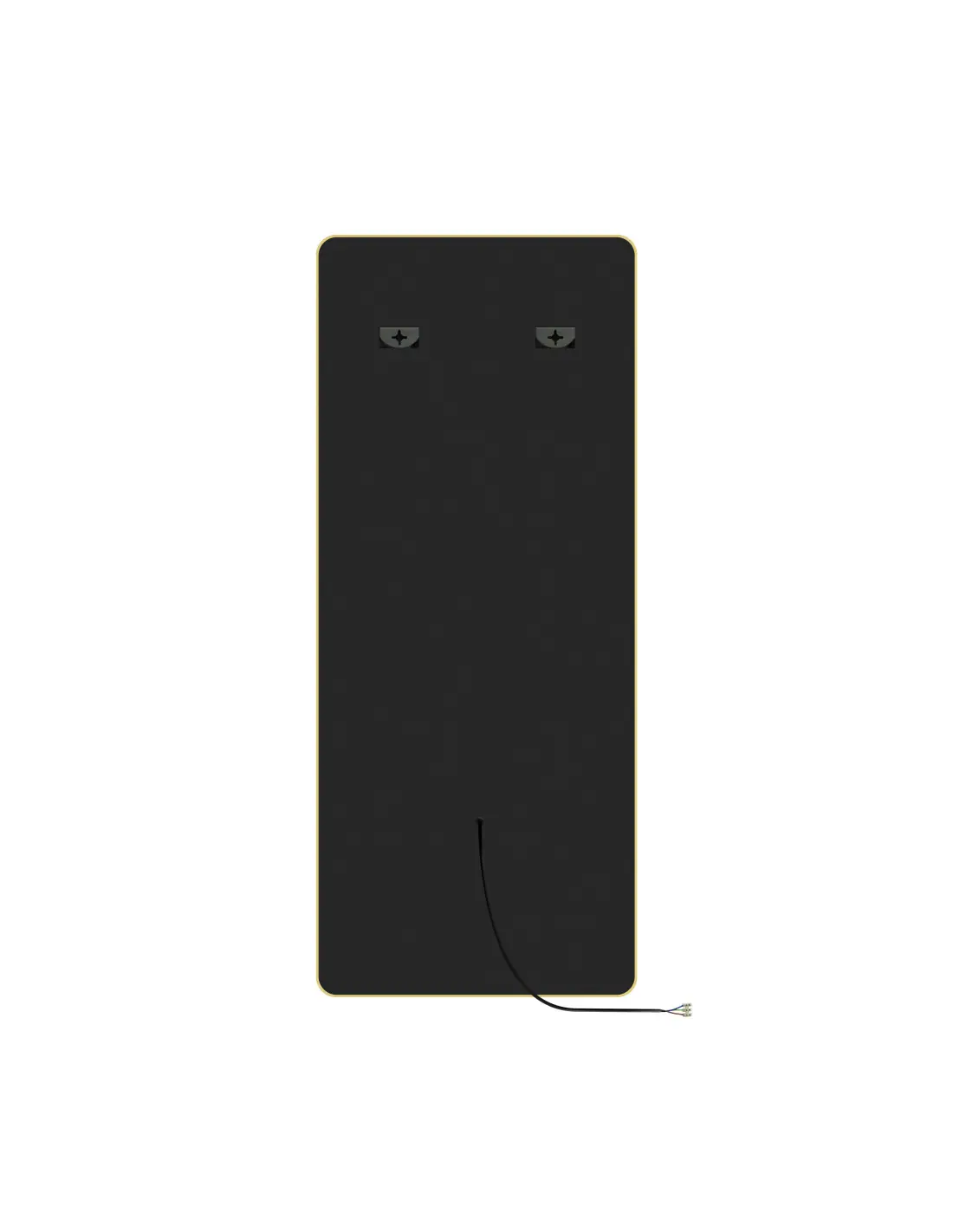 Coiffeuse miroir coiffeur mural LED LUMINA Gold