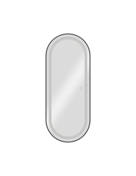 Ovalia Silberner LED- Frisiertisch für den Schminktisch – Schicke Schlichtheit für Friseursalons 