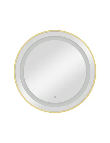 CIRIA Gold LED- Frisiertisch zur Wandmontage, Frisiertisch – Premium-Eleganz für Friseursalons 
