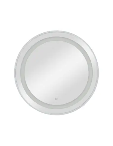 Specchio da parete Postazione parrucchiere CIRIA Silver LED: semplicità chic per i saloni di parrucchiere 