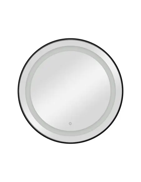 CIRIA Silberner LED- Frisiertisch – Schicke Schlichtheit für Friseursalons 