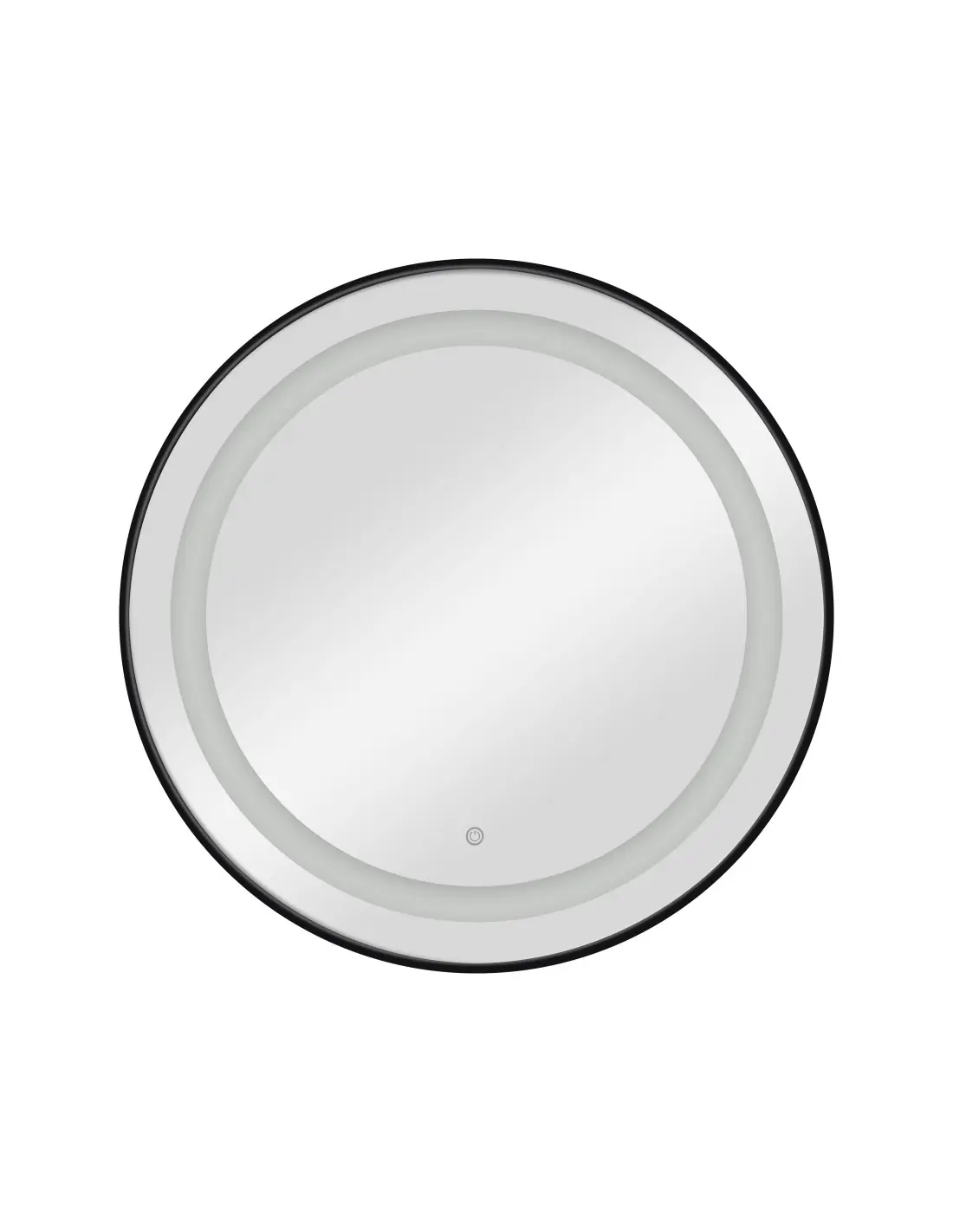 CIRIA Silberner LED- Frisiertisch – Schicke Schlichtheit für Friseursalons 