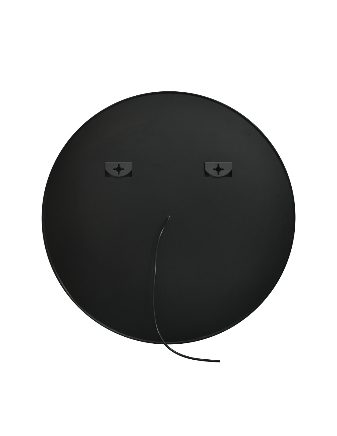 Toaletka Konsola fryzjerska CIRIA Black LED montowana na ścianie – nowoczesny design dla salonu fryzjerskiego 