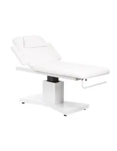Mesa de massagem elétrica Rubka branca com 2 motores