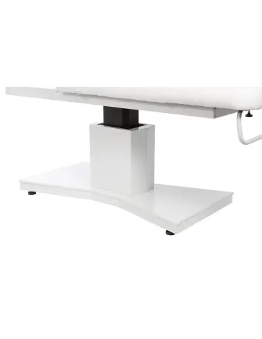Mesa de massagem elétrica 2 rubka base zoom branca