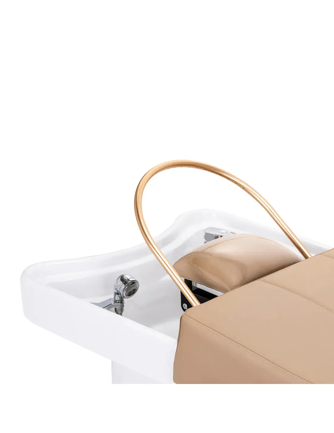 Professional Head Spa Bed Beige AnionVapeur RelaxPro