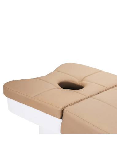Professional Head Spa Bed Beige AnionVapeur RelaxPro