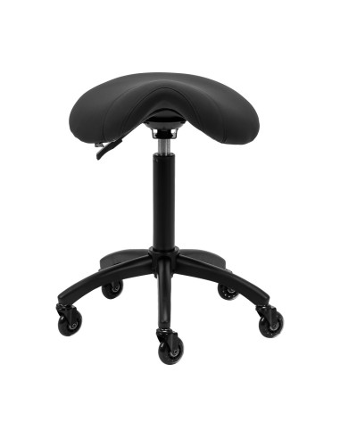Banco ergonômico profissional preto John’s – Sela Pro Comfort & Mobility