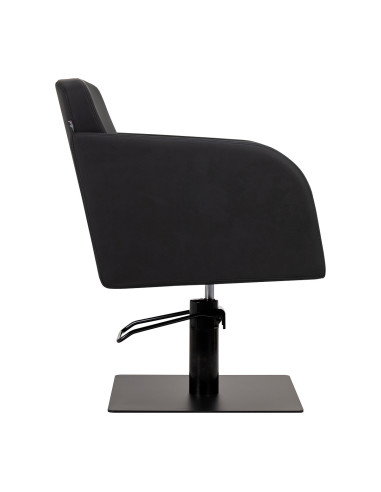 Bellagio Schwarzer Friseurstuhl – Premium-Komfort und elegantes Design
