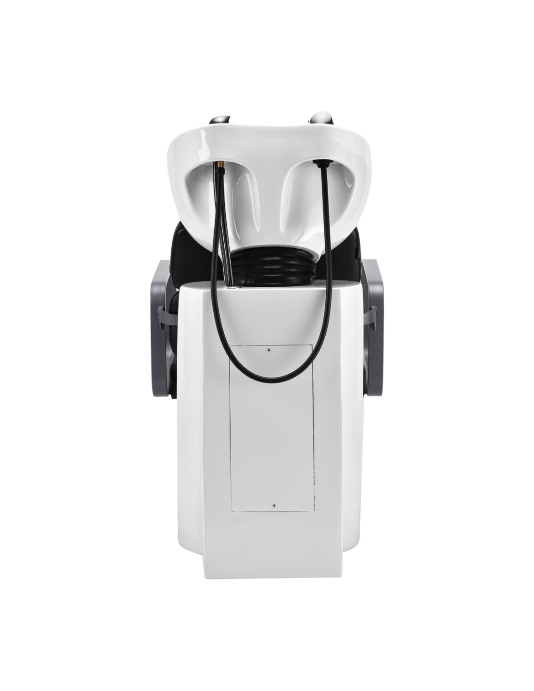 Porto Shampoo unit Black Grey Chrome 